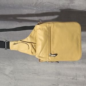 Travelon Anti-Theft Shoulder Sling Crossbody Bag w/ Matching Passport Holder